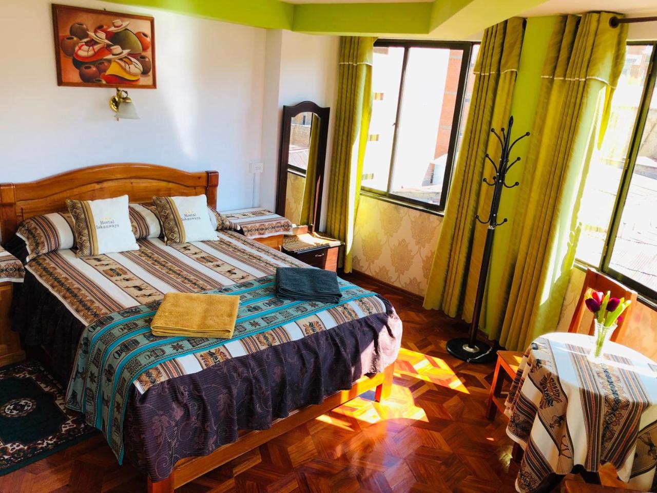 Hostal Iskanwaya La Paz Buitenkant foto